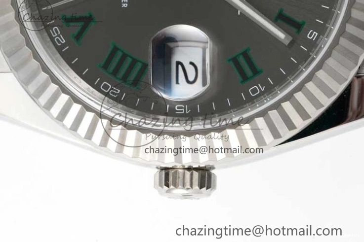 Roman Bracelet Edition Oyster 41 Dial 126334 DateJust Steel Gray Clean on 1:1 VR3235 904L Best 0506